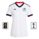Camisa México Feminina Away 2026 - Branca