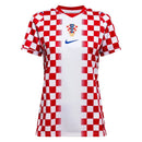 Camisa Croácia Feminina Home 2026 - Branca e Vermelha
