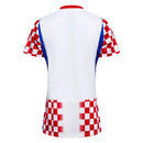 Camisa Croácia Feminina Home 2026 - Branca e Vermelha