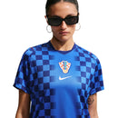 Camisa Croácia Feminina Away 2026 - Azul