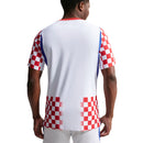 Camisa Croácia Home 2026 Jogador - Branca e Vermelha