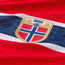 Camisa Noruega Home 2026 Jogador - Vermelha