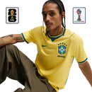 Camisa Brasil Home 2026 - Amarela