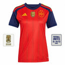 Camisa Espanha Feminina Home 2026 - Vermelha