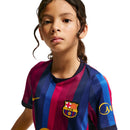 Conjunto Infantil Barcelona Home 26/27 - Azul e Grená