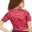 Camisa Liverpool Feminina Cropped Home 26/27 - Vermelha