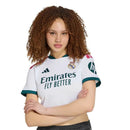 Camisa Real Madrid Feminina Cropped Home 26/27 - Branca