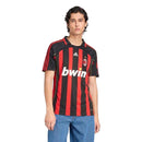 Camisa Milan Home 06/07 Retrô - Vermelha e Preta