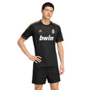 Camisa Real Madrid Away 11/12 Retrô - Preta