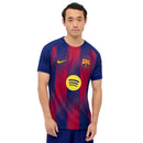 Camisa Barcelona Home 25/26 Jogador - Azul e Vermelha