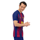 Camisa Barcelona Home 25/26 Jogador - Azul e Vermelha