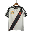 Camisa Vasco Away 2026 Retrô - Branca e Preta