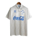 Camisa Cruzeiro Away 2026 Retrô - Branca