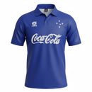 Camisa Cruzeiro Home 2026 Retrô - Azul