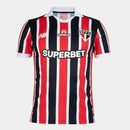 Camisa SPFC Away 26/27 Jogador - Vermelha e Preta