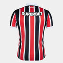 Camisa SPFC Away 26/27 Jogador - Vermelha e Preta