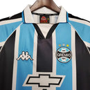 Camisa Grêmio Home 2026 Retrô - Azul e Preta