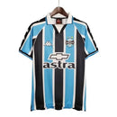 Camisa Grêmio Home 2026 Retrô - Azul e Preta