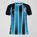 Camisa Grêmio Feminina Home 26/27 - Azul e Preta