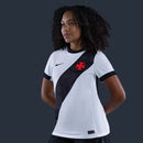 Camisa Vasco Feminina Away 26/27 - Branca e Preta