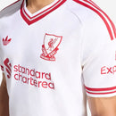 Camisa Liverpool Away 26/27 Jogador - Creme
