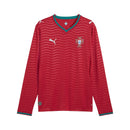 Camisa Portugal Home 2026 Retrô Manga Longa