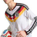 Camisa Alemanha Home 2026 Retrô Manga Longa