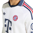 Camisa Bayern de Munique Away 26/27 Retrô Manga Longa
